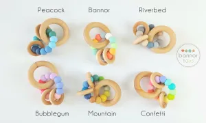 Saturn Ring Wooden Baby Teether