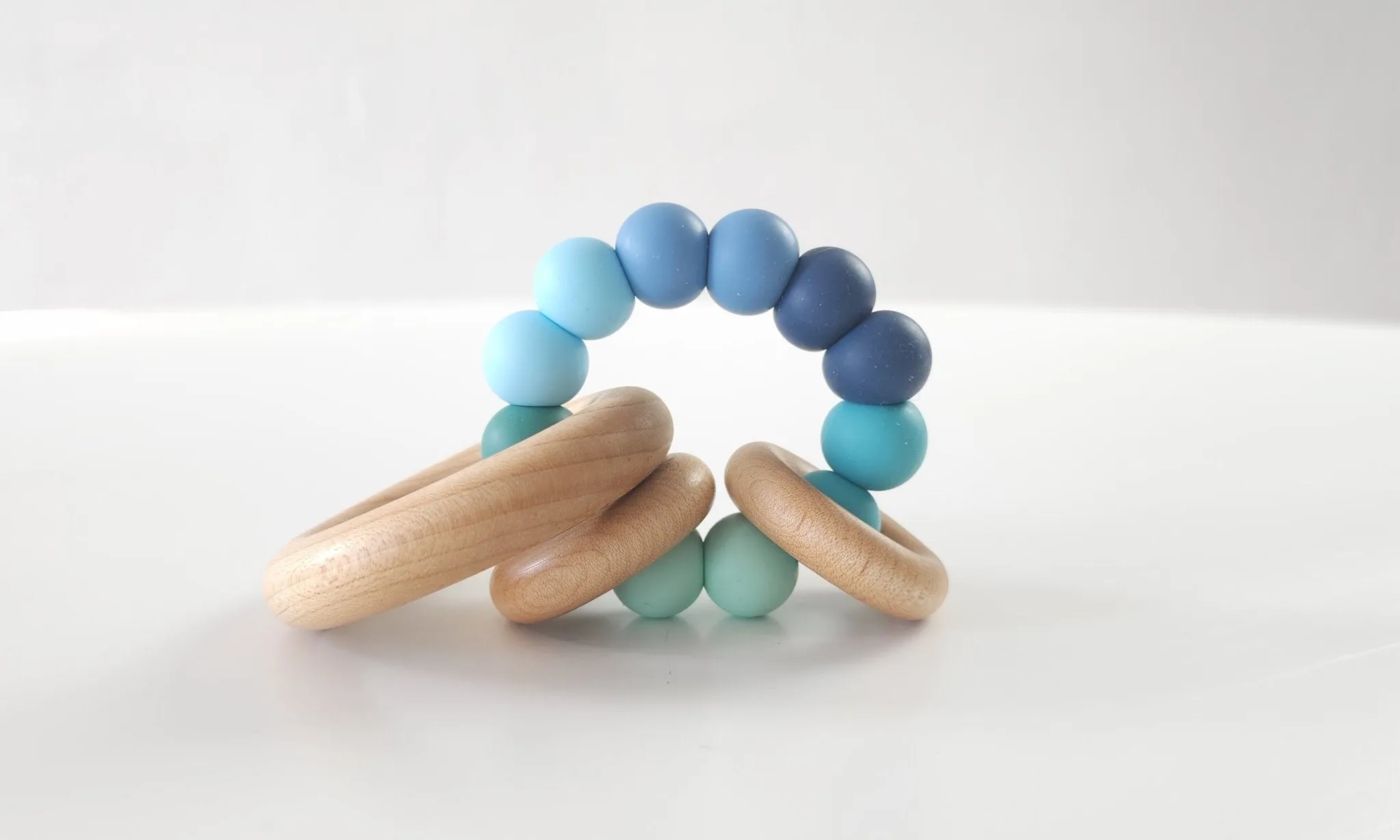 Saturn Ring Wooden Baby Teether
