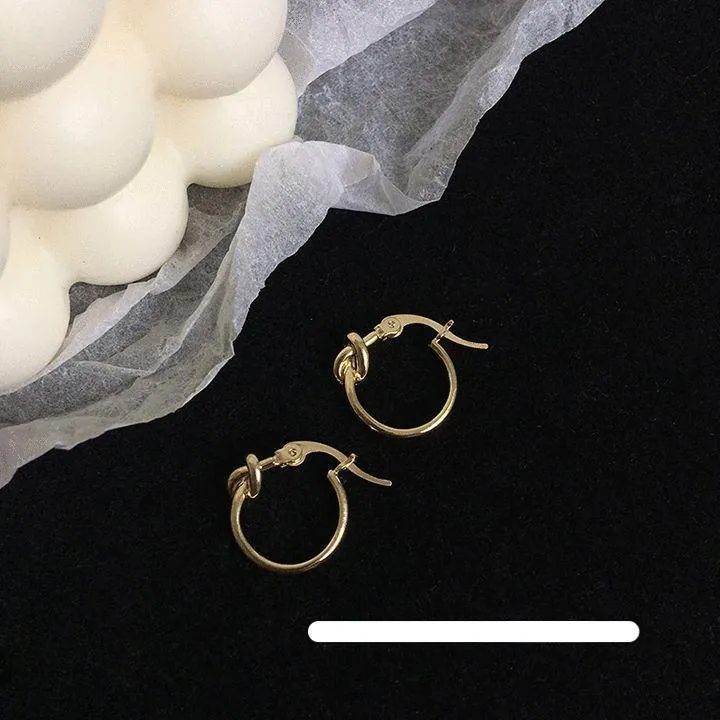 Small Circle Earrings