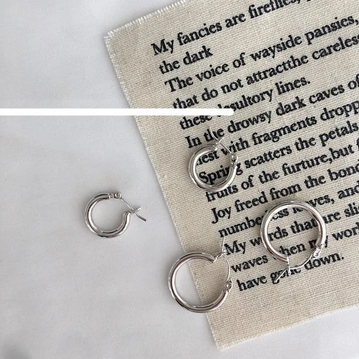 Small Circle Earrings