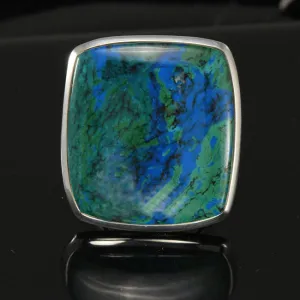 Sterling Silver Chrysocolla Ring