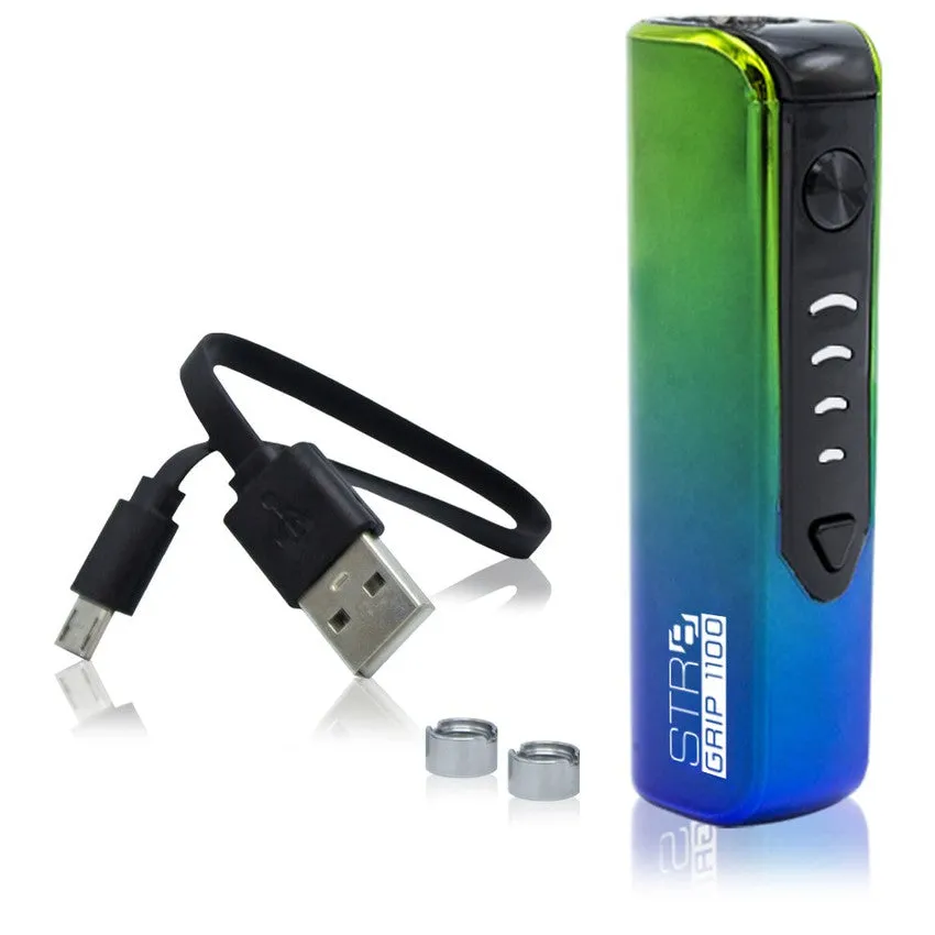STR8 Grip 1100 mAh 510 Thread Vape Battery Kit - Various Colors - (1 Count)