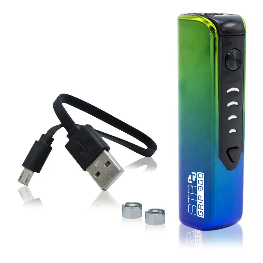 STR8 Grip 900 mAh 510 Thread Vape Battery Kit - Various Colors - (1 Count)