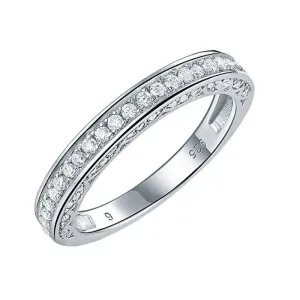 Straight Stackable Engagement Ring/WeddingBand