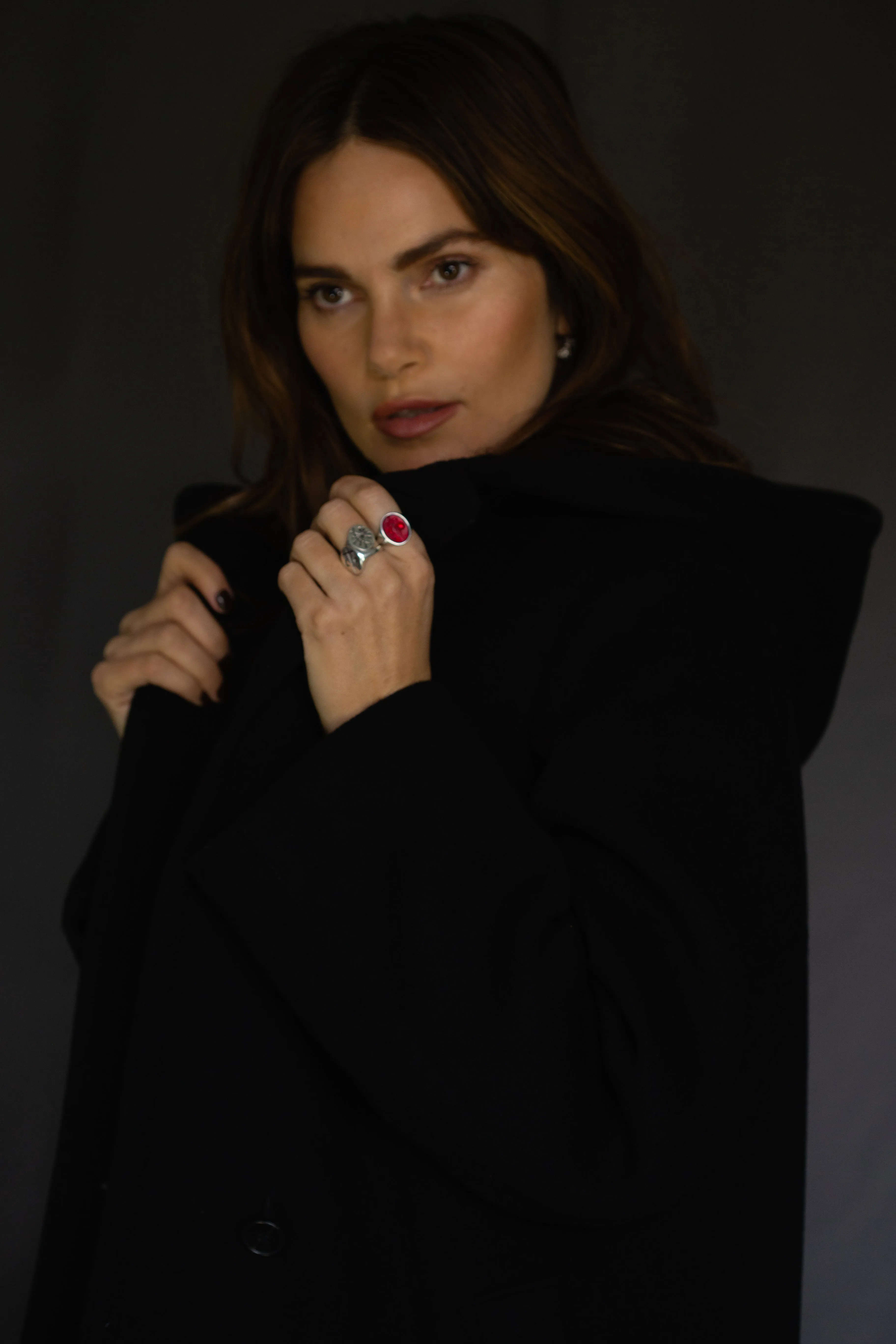 SUN & MOON BALANCE INTAGLIO SIGNET RING