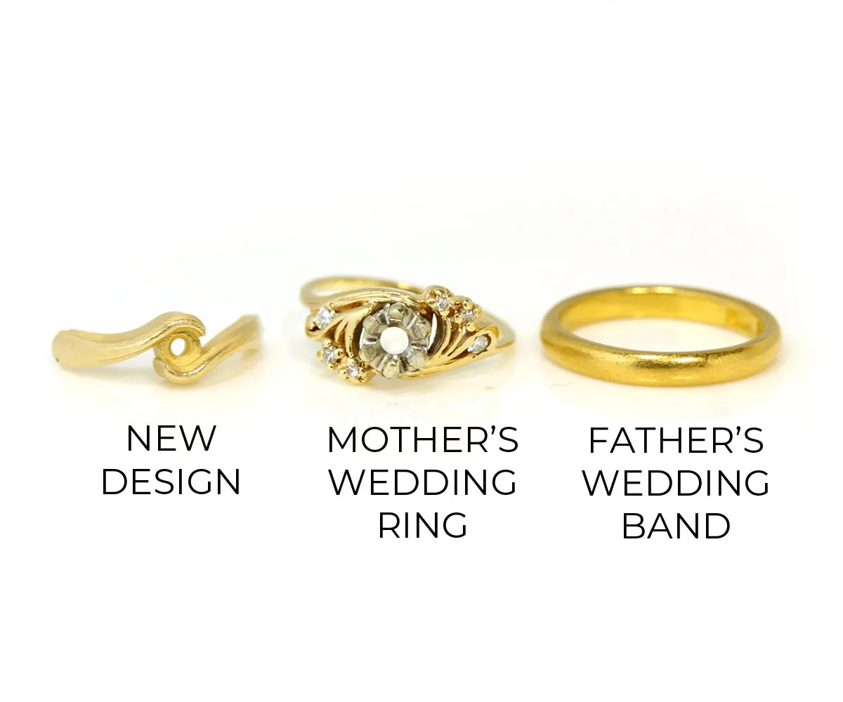 Swirl Diamond Generation Ring Redesigned