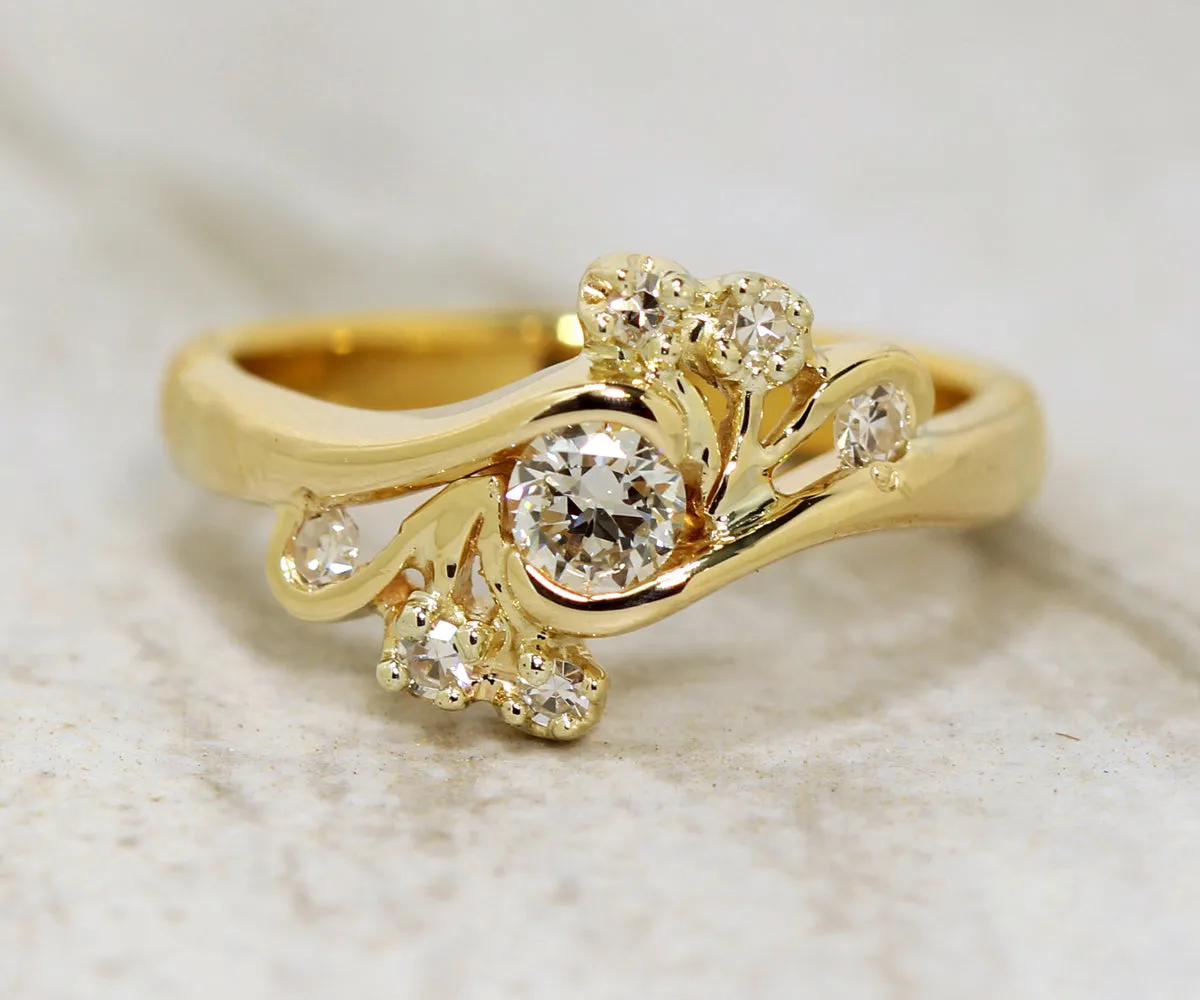 Swirl Diamond Generation Ring Redesigned