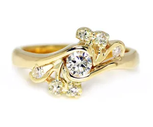 Swirl Diamond Generation Ring Redesigned