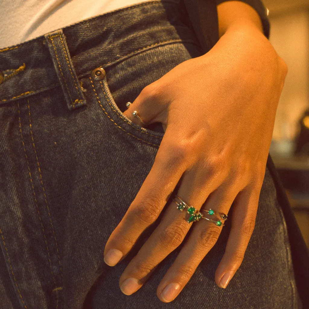 SYZY EMERALD RING