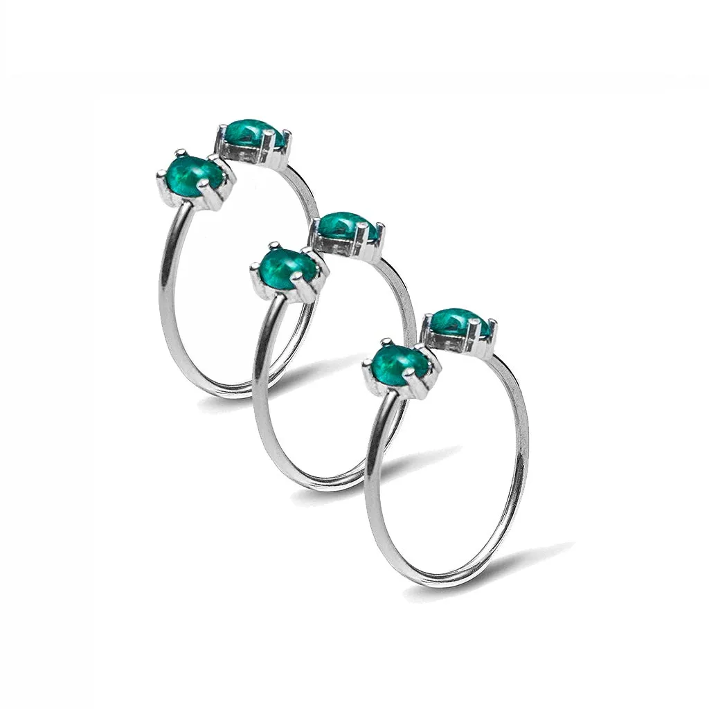SYZY EMERALD RING
