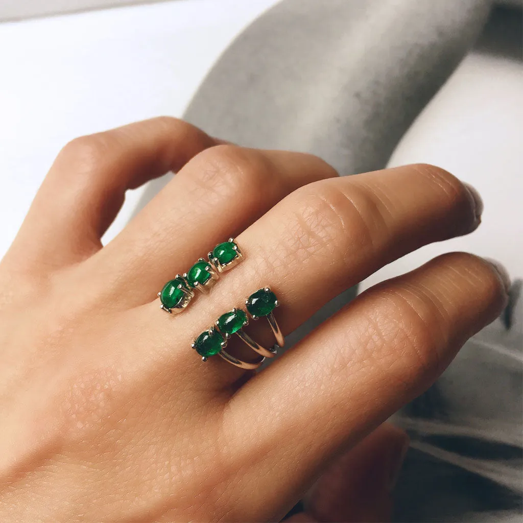 SYZY EMERALD RING