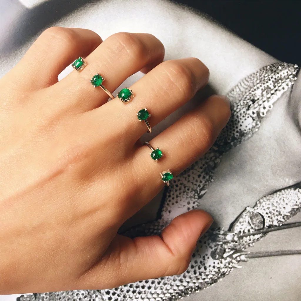 SYZY EMERALD RING
