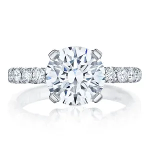 Tacori Pave Diamond Engagement Ring