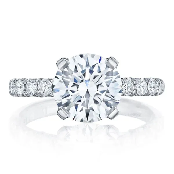 Tacori Pave Diamond Engagement Ring