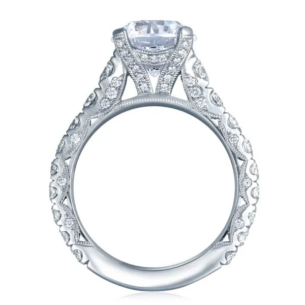 Tacori RoyalT Graduated Prong Set Diamond Engagement Ring