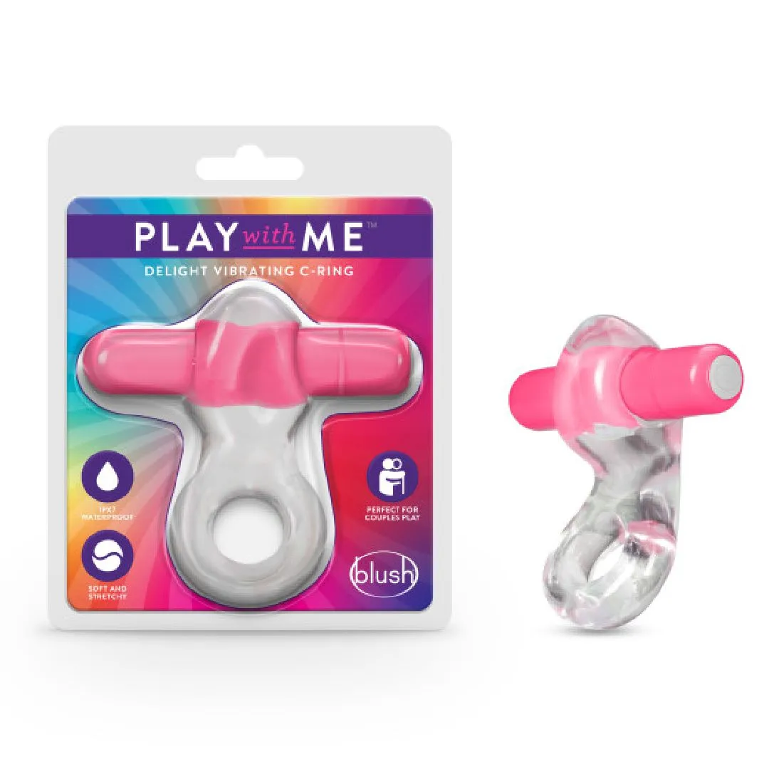Teaser Vibrating Beginner's Cock Ring - Pink