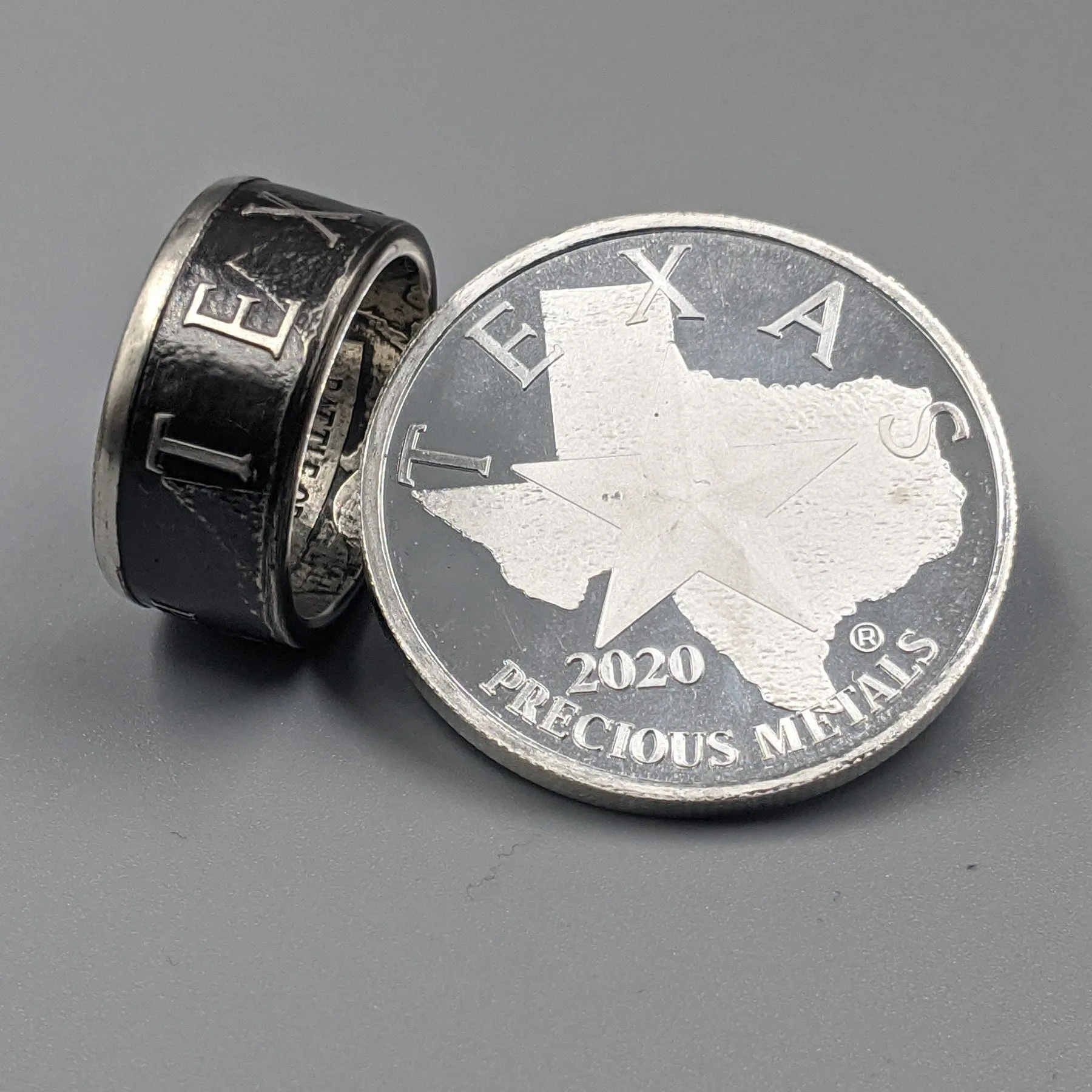 Texas Coin Ring