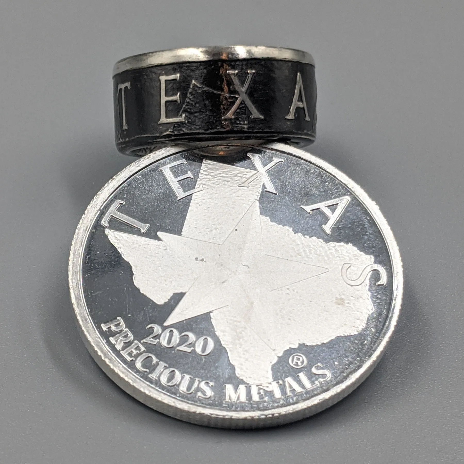 Texas Coin Ring