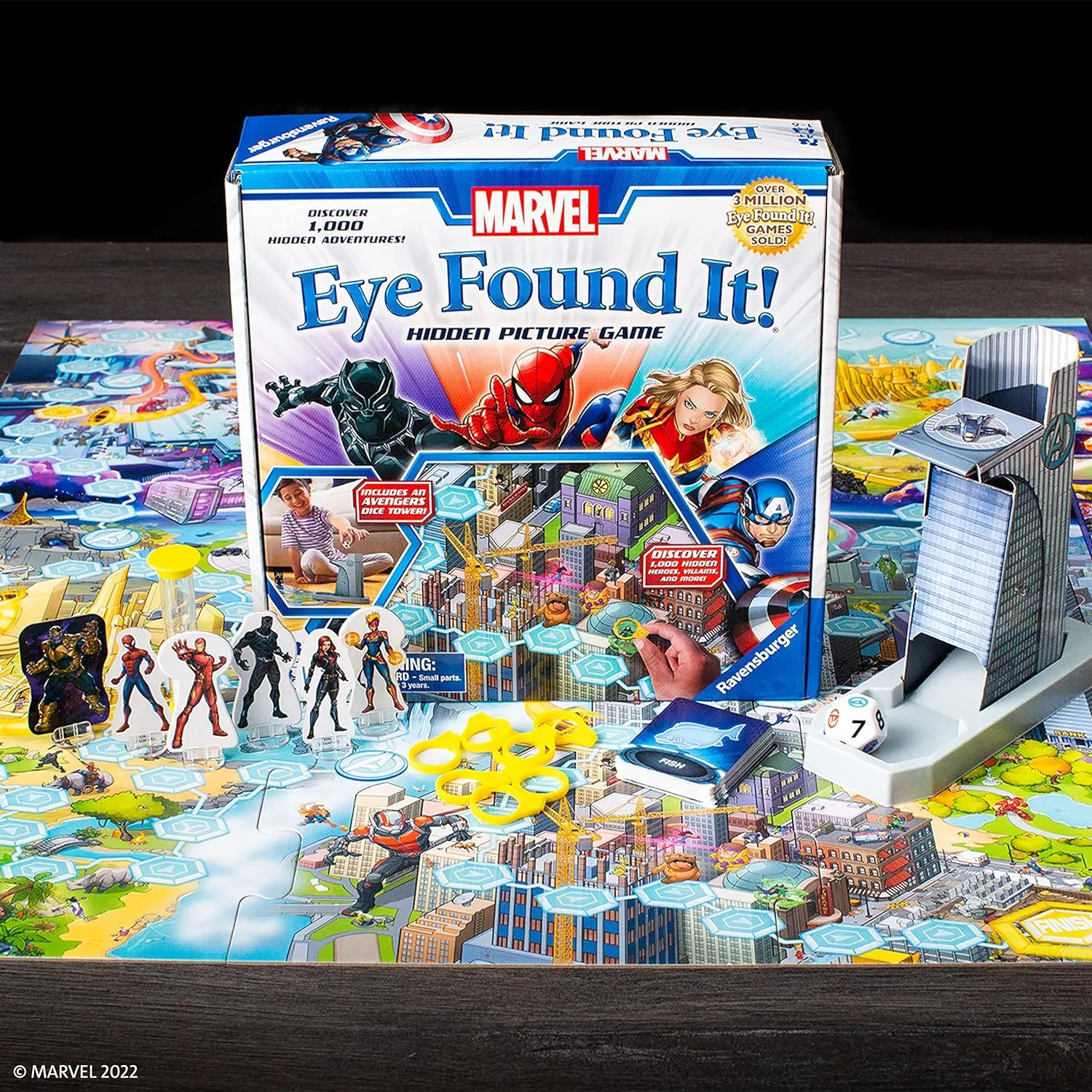 ThinkFun Marvel Eye Found It!® Board Game