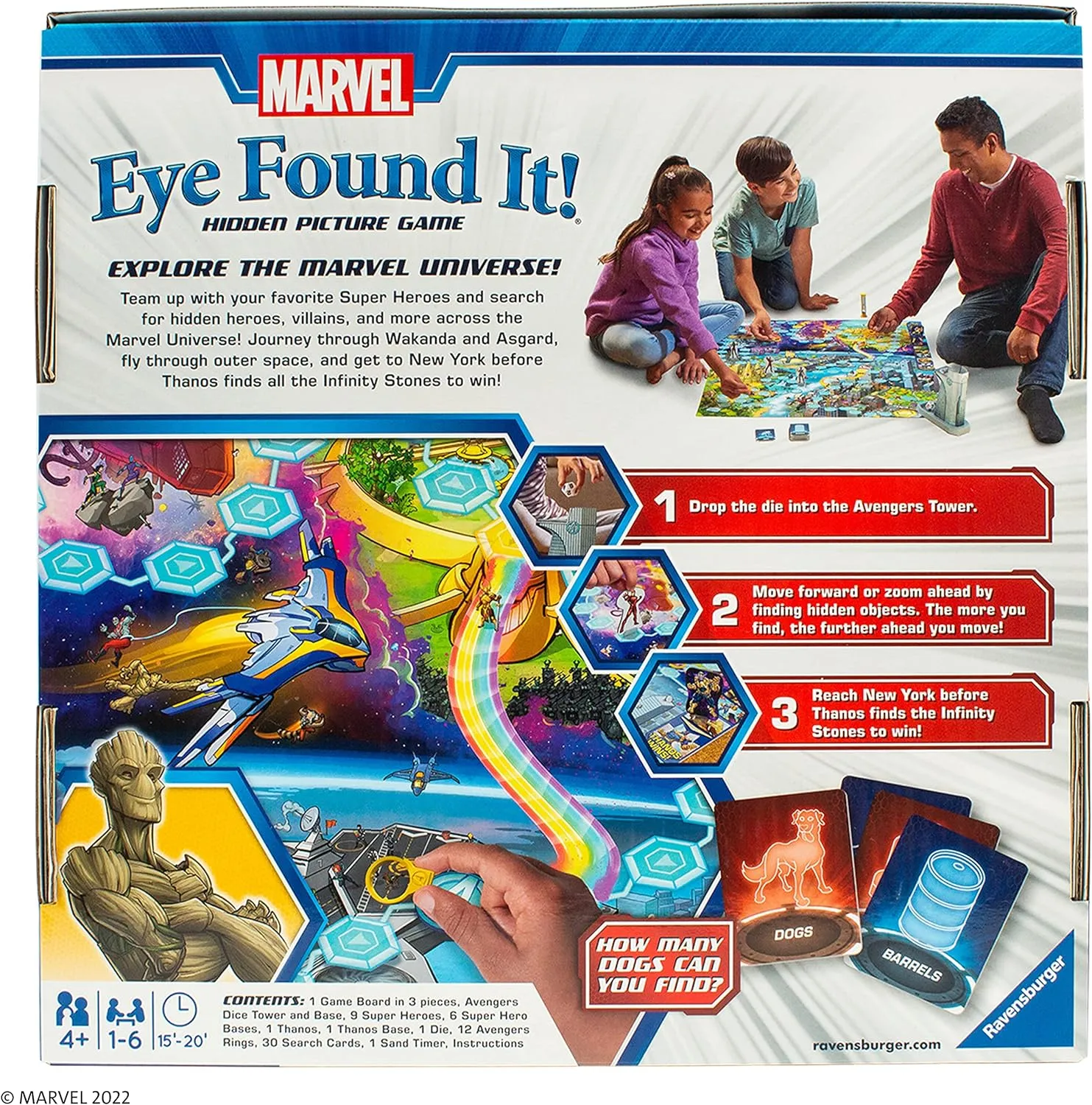 ThinkFun Marvel Eye Found It!® Board Game