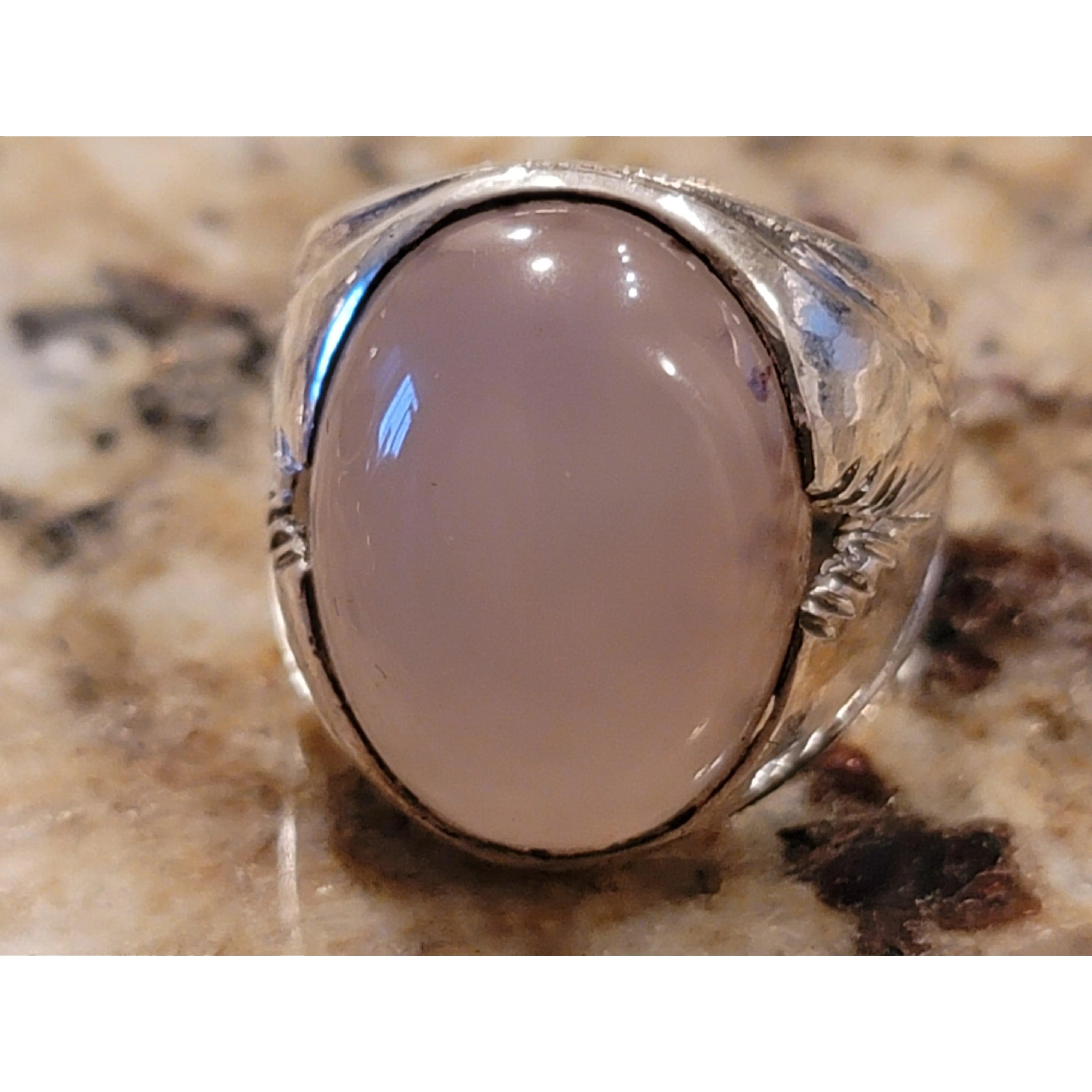 Third eye opening rings - cloud agate LIMITED QUANTITY