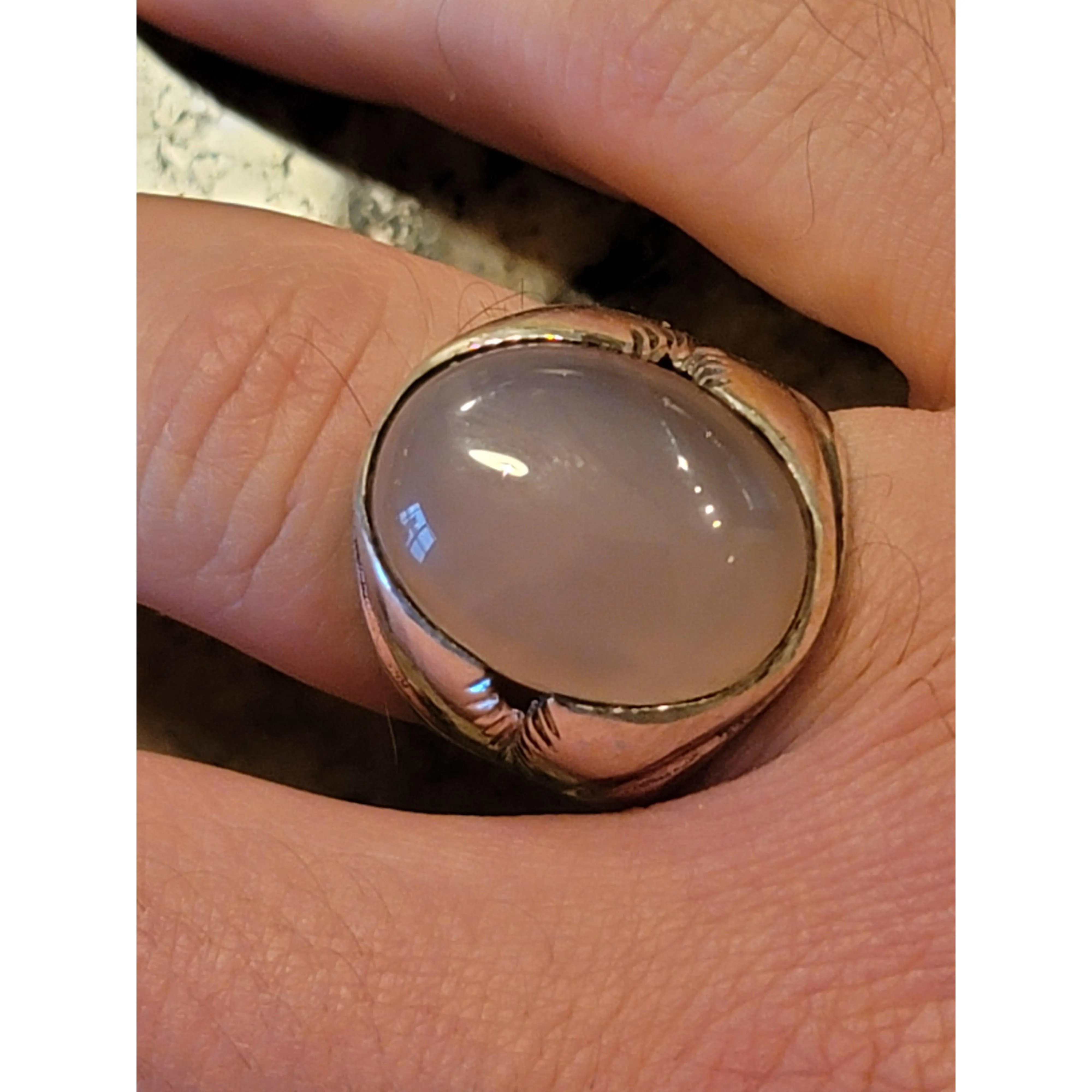Third eye opening rings - cloud agate LIMITED QUANTITY