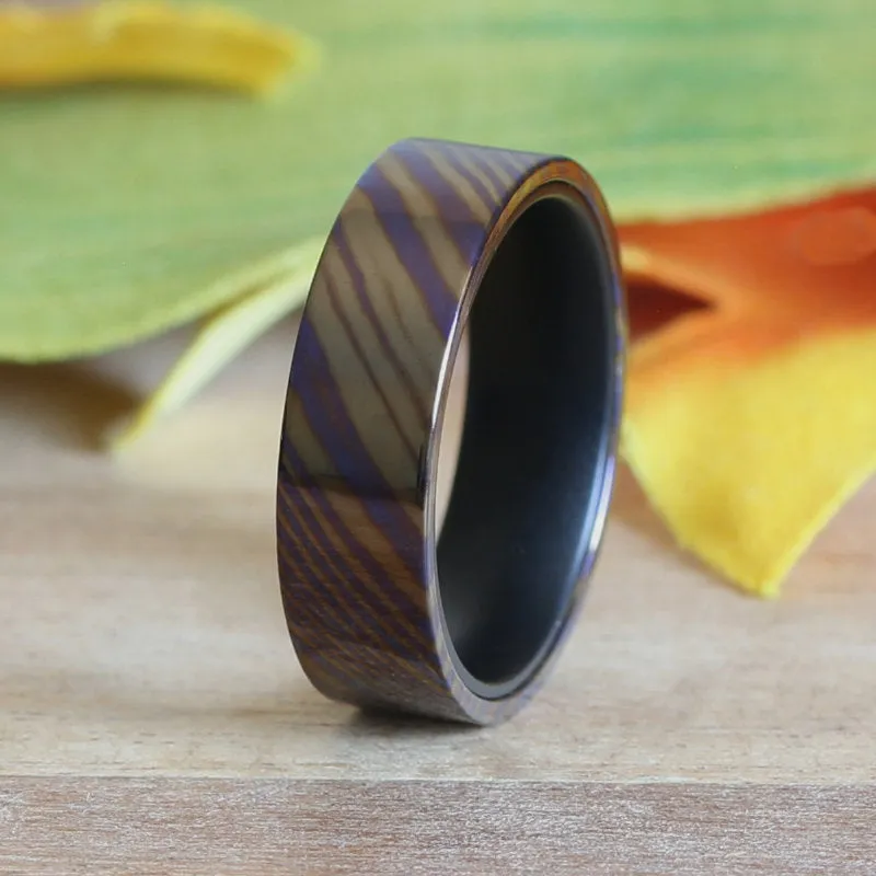 Titanium Ring for Men and Women | Stainless Steel Wedding Band for Unisex| 6mm