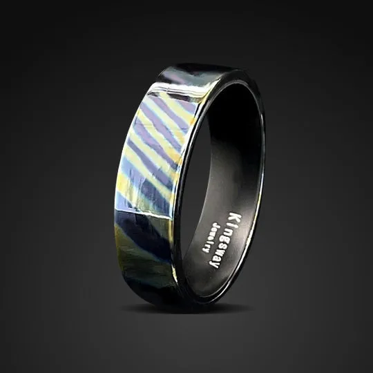 Titanium Ring for Men and Women | Stainless Steel Wedding Band for Unisex| 6mm