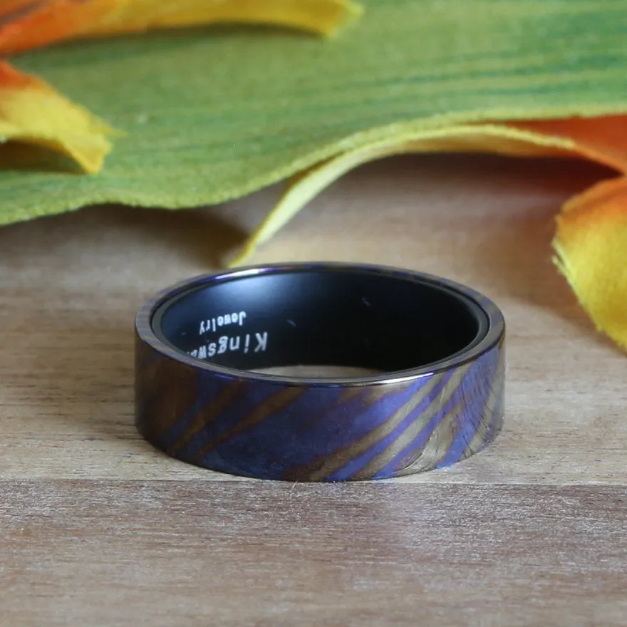 Titanium Ring for Men and Women | Stainless Steel Wedding Band for Unisex| 6mm