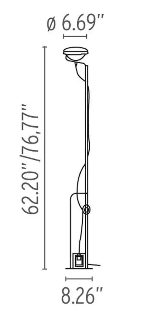 Toio LED - Floor Lamp