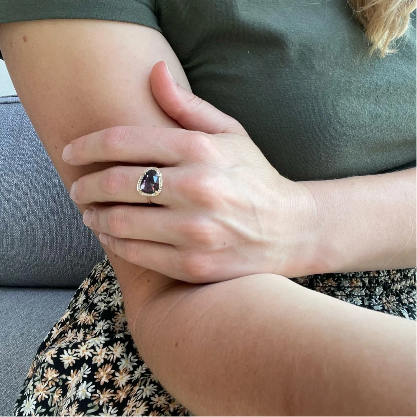 Tourmaline Stella Ring