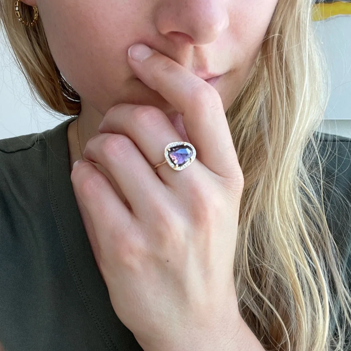 Tourmaline Stella Ring