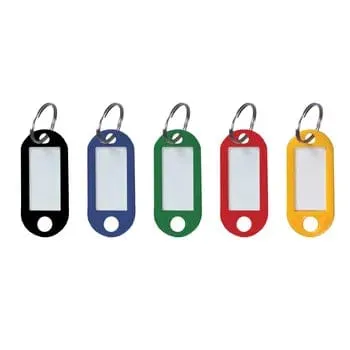 Treeline PVC Key Rings Assorted 20s