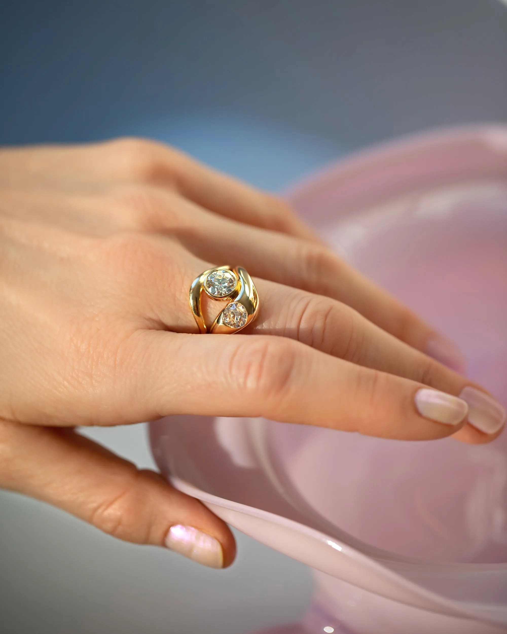 Two Ring - Diamond