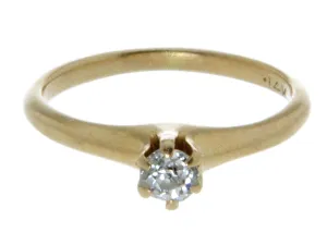 Victorian Diamond Engagement Ring