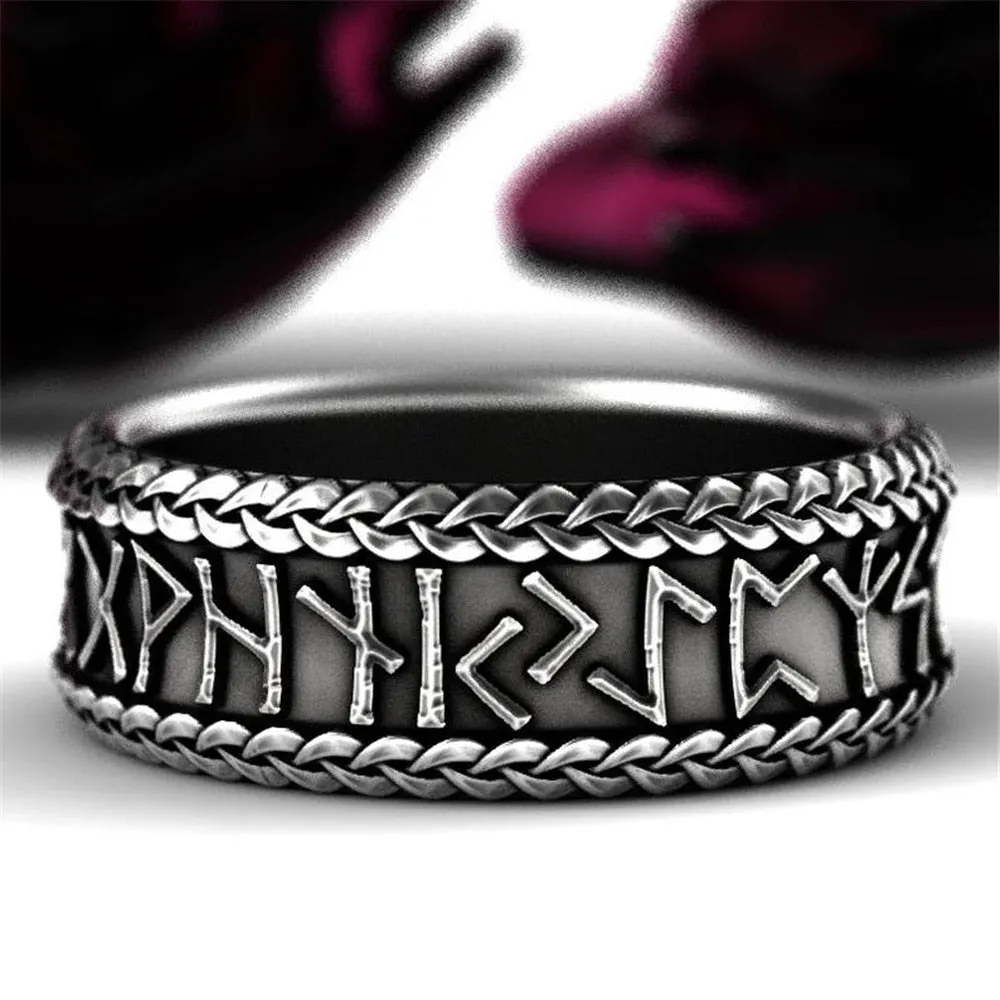 Viking Ring with Rune