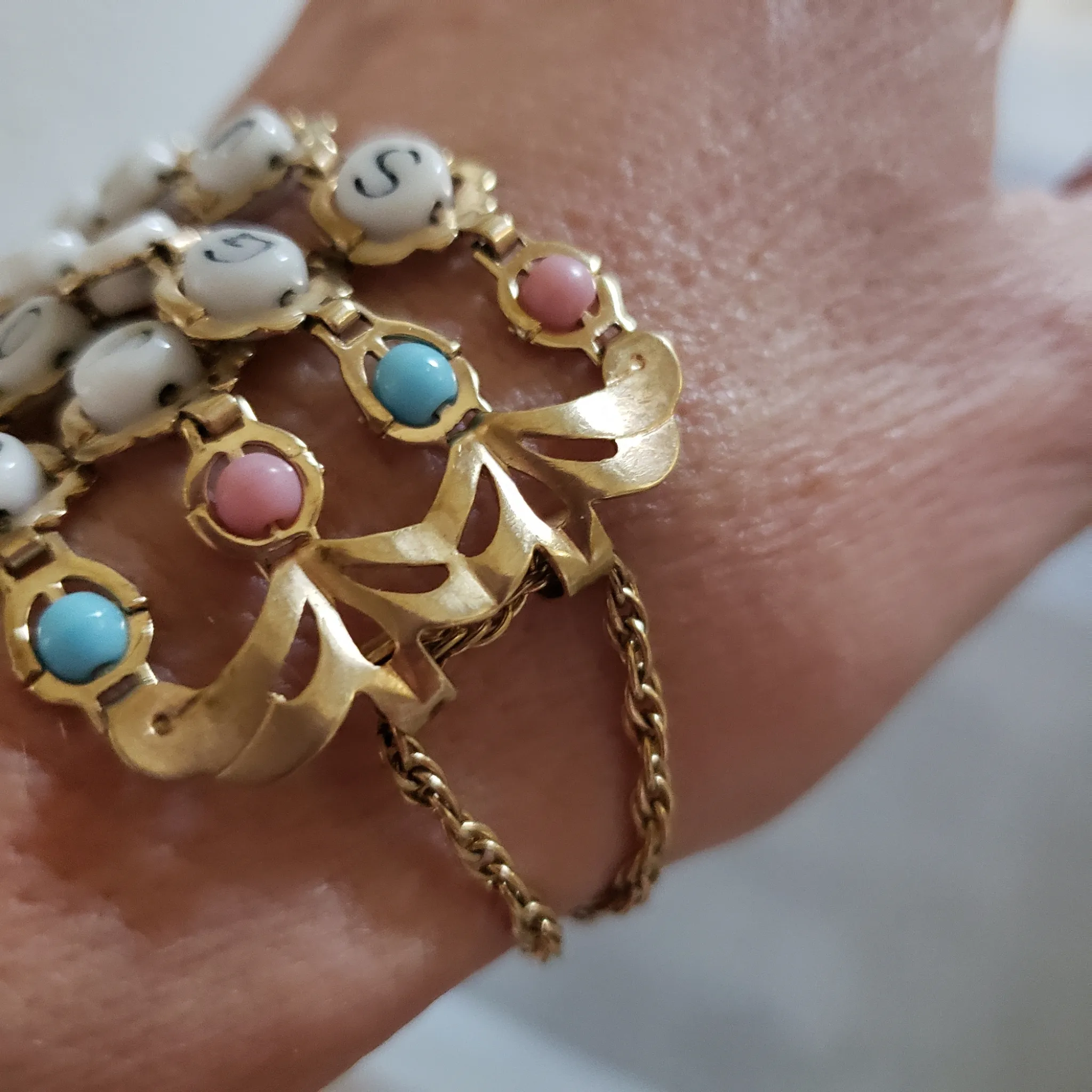 Vintage Name Bracelet