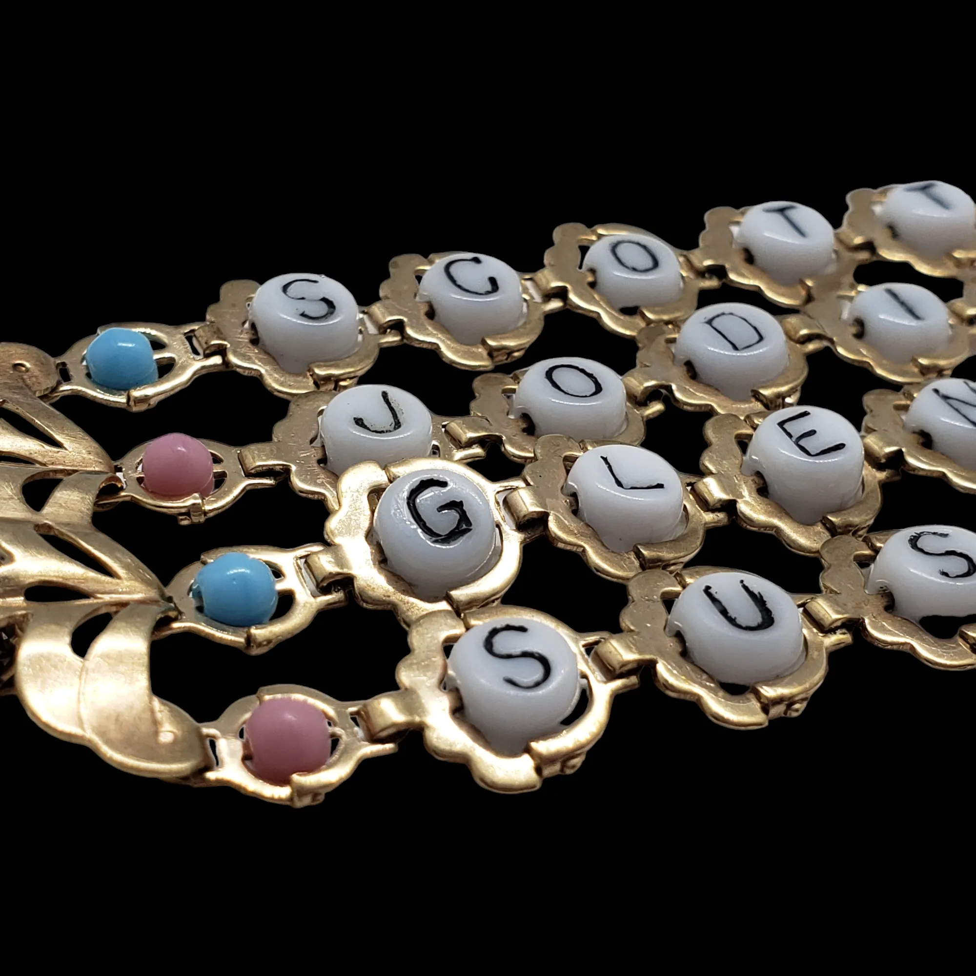 Vintage Name Bracelet