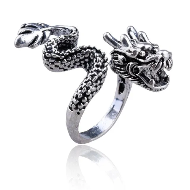 Vintage Snake Ring, resizable