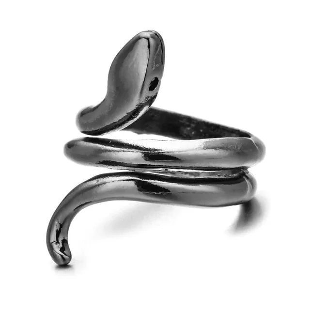 Vintage Snake Ring, resizable