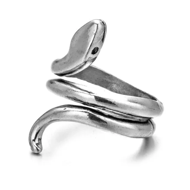Vintage Snake Ring, resizable