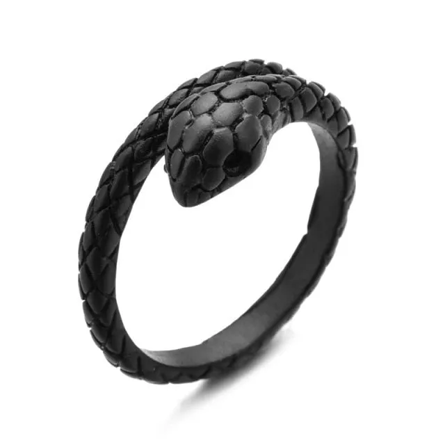 Vintage Snake Ring, resizable