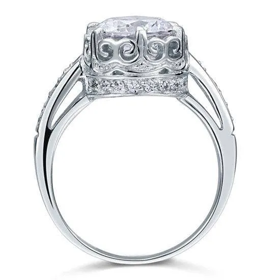 Vintage Style 2.5 Ct Wedding Engagement Ring Jewelry