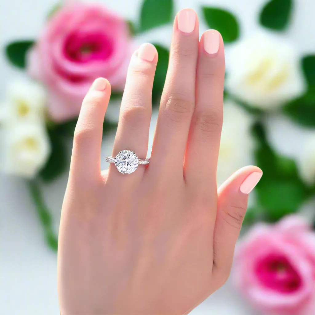 Vintage Style 2.5 Ct Wedding Engagement Ring Jewelry