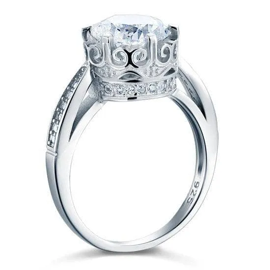 Vintage Style 2.5 Ct Wedding Engagement Ring Jewelry