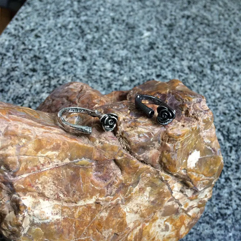 Vintage Style Thorn Rose Rings