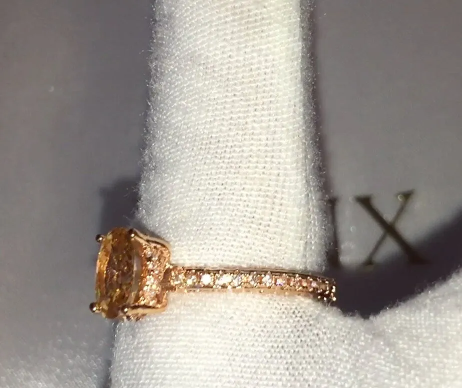 Womens Rose Gold Ring | Rose Gold Engagement Ring