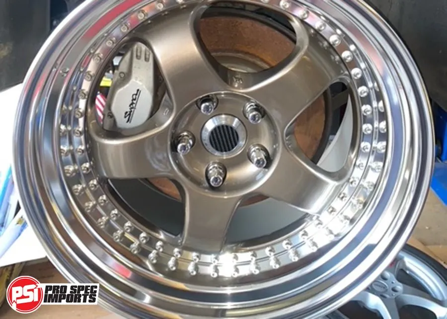 Work Meister S1 3P & 2P Centre Caps - Supra Mk4 A80 60.1mm Hubring Locating Toyota - Carbon Fibre Centre, Billet CNC Aluminium 6061-T6