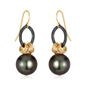 Xian Earrings - South Sea Pearls