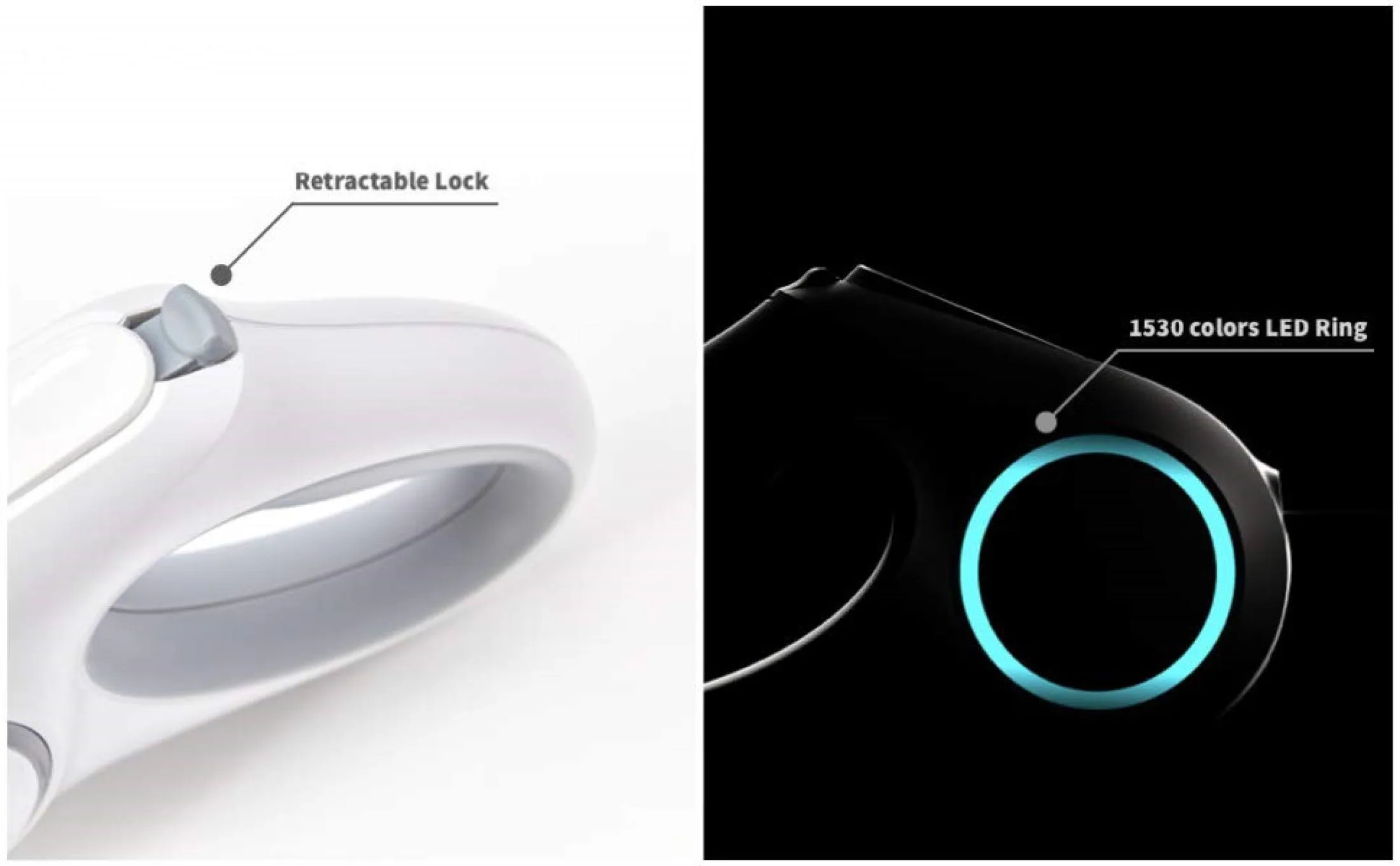 Xiaomi PETKIT Go Shine Pet Leash Dog With 2 Streamer Rings Headlamp Spotlight Magnetic Contact Charging LED Night Light